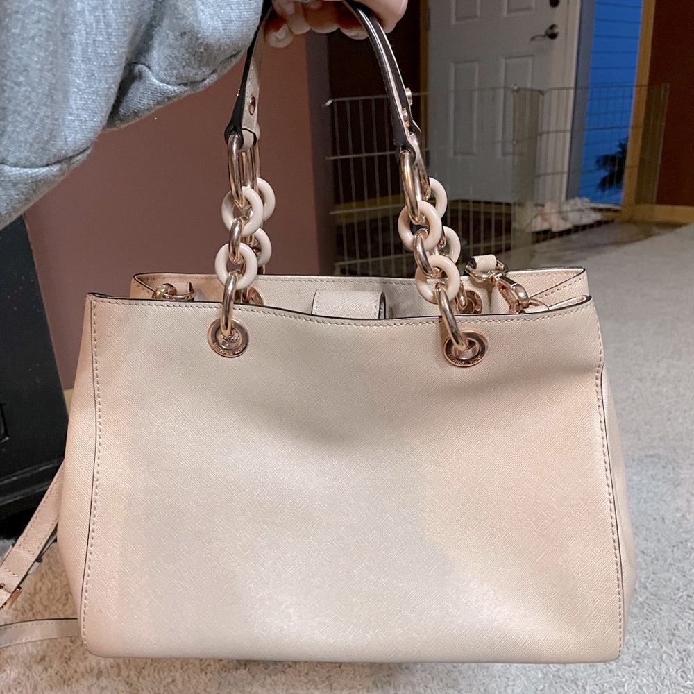 Michael Kors rose gold purse